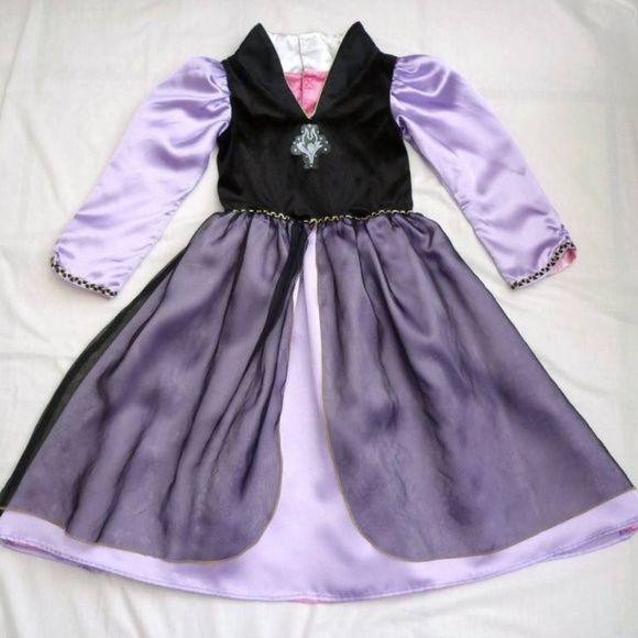 DISNEY Sleeping Beauty GIRL DRESS 6/8 Reversible HALLOWEEN COSTUME - Picture 1 of 2